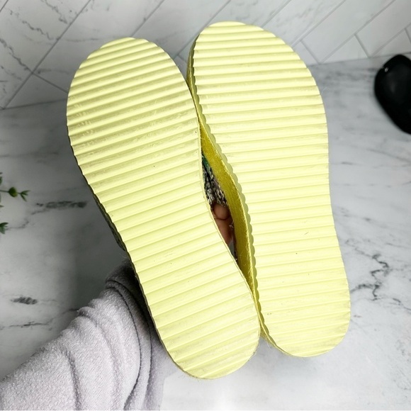 Kate Spade Zia Platform Leather Espadrille Snake Print Size 9 B - Picture 9 of 13